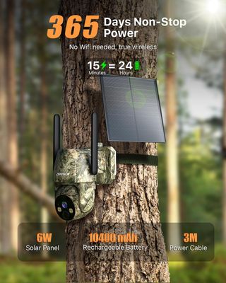 Cámara Vigilancia 4G LTE Camuflaje