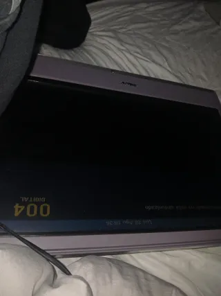 Televisión Sony Negra