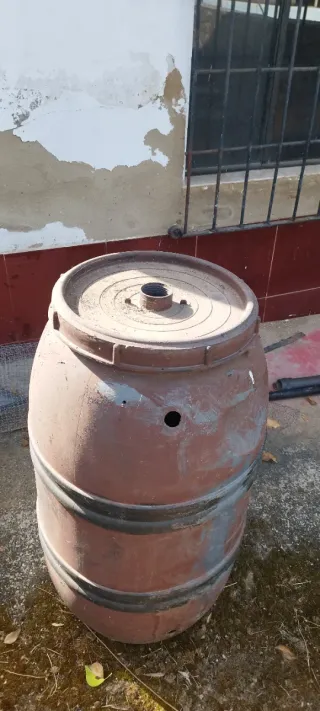 Bidón de riego grande