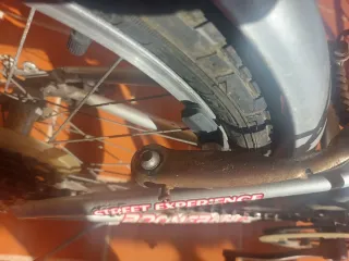 Bicicleta Plegable Boomerang Plata