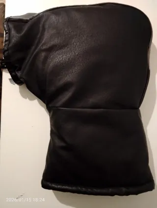 Guantes Moto Manillar Negro