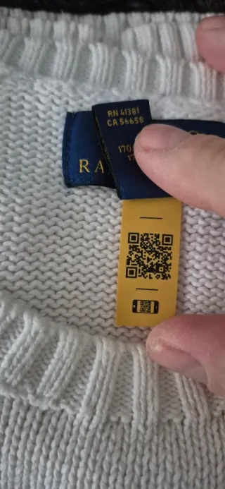 Jersey Polo Ralph Lauren Blanco Barco