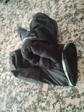 Manoplas para cochecito negras