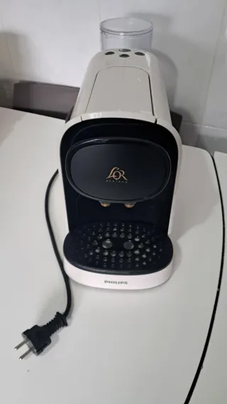 Cafetera Philips L'OR Barista Blanca