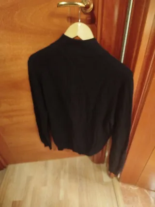 Jersey azul marino hombre algodón