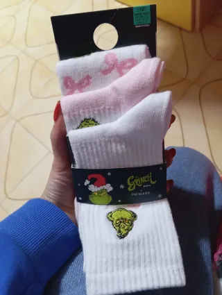 Calzini Primark The Grinch 3 paia