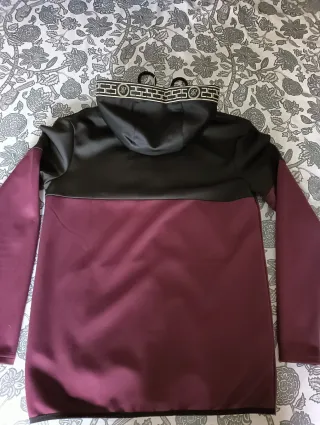 Sudadera SikSilk Negra y Morada