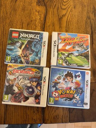 Juegos para nintendo 3DS y 2DS