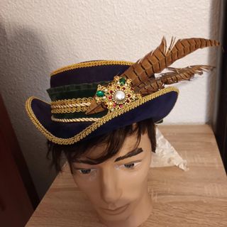 Vestido de época hecho a medida + sombrero