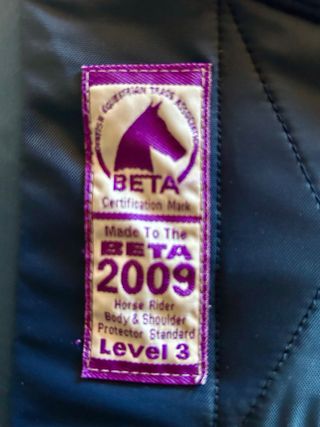 Chaleco Hípica Infantil Zaldi Level 3