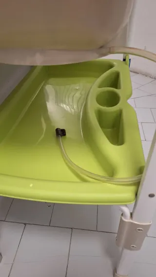 Bañera y cambiador bebé