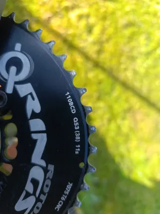Bielas Praxis Works y Platos Rotor Q-Rings