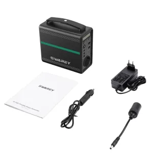 Batería Swarey 166Wh y Panel Solar 100W