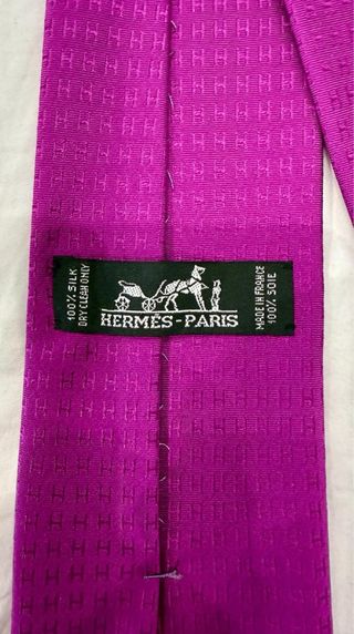 Corbatas Hermès de seda