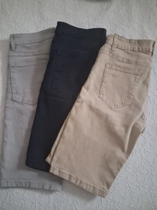 BERMUDAS DE CHICO 3 colores .Pantalones cortos.