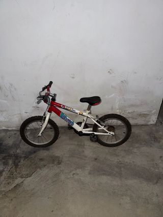 Bicicleta Infantil Trotter Roja/Blanca