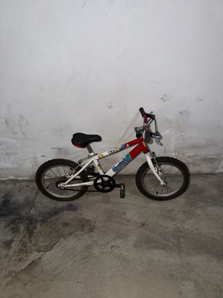 Bicicleta Infantil Trotter Roja/Blanca