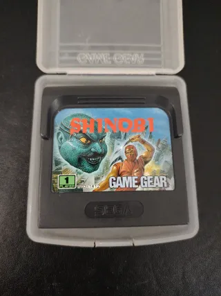Sega Game Gear Shinobi Cartucho Videojuego