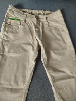 Pantalón niño beige 8 años