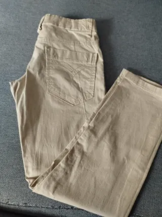 Pantalón niño beige 8 años