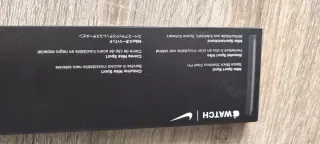 Correa Nike Sport Apple Watch Negra y otra azul