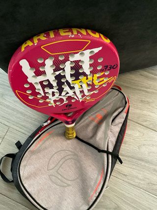Pala pádel junior Artengo + funda