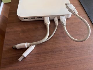 Belkin F5U507 hub 6 porte USB2/FireWire x Mac mini