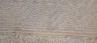 Alfombra estilo bereber 100%lana clara 200x230 cm