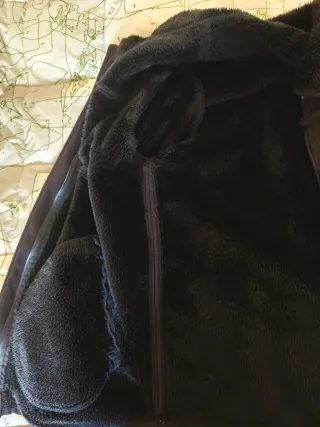 Chaqueta de hombre con forro de pelo