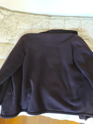 Chaqueta de hombre con forro de pelo