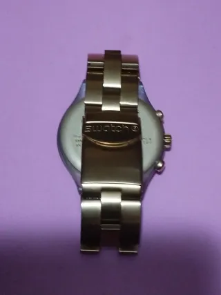 Orologio Swatch Irony Diaphane Dorato