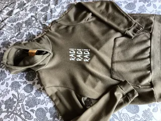 Sudadera RAD! verde oliva