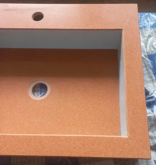 Pica de silestone rectangular