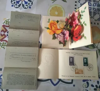 LOTE DE PAPEL ANTIGUO ORIGINAL