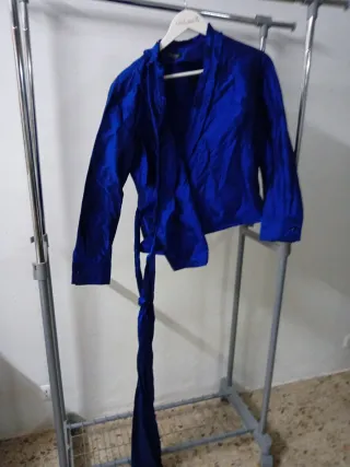 Blusa Mirto Azul Talla L