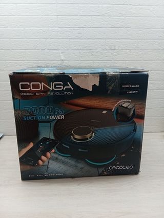 Cecotec Robot Aspirador Autovaciado y Mopas