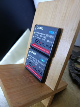 Lote 2 Batterie Casio NP-110 per Fotocamere Digitali