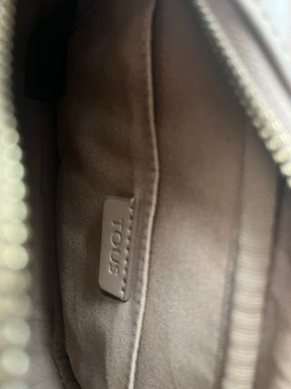 Bolso Tous Beige y Dorado