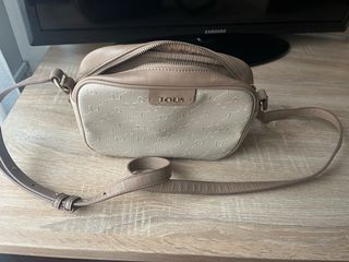 Bolso Tous Beige y Dorado