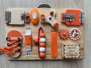 Panel Montessori Actividades Madera