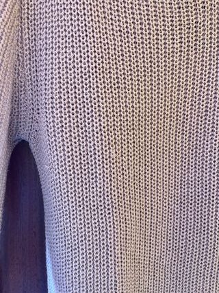 Jersey rosa palo con detalle en espalda