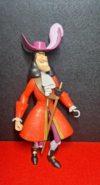 Muñeco villano Capitán Garfio peter pan Disney