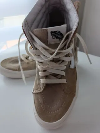 Zapatillas Vans Beige Talla 38