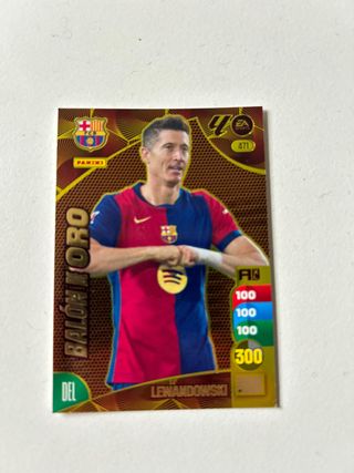 Carta Adrenalyn Lewandowski Balón de Oro 24/25