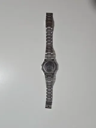 Reloj Casio Plata Digital Clásico
