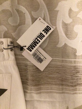 Pantalones vaqueros ONE DILEMMA blancos
