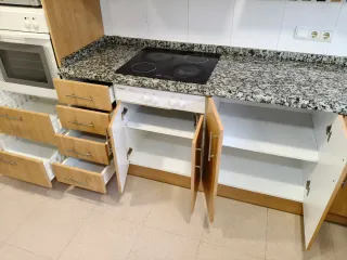 Cocina en L completa