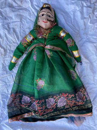 Marioneta de madera de Indonesia