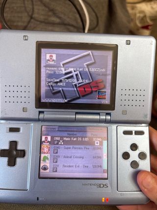 Nintendo DS Lite Blu con Giochi, leggi la descrizione