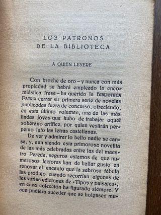 Blasones y talegas de José Ma de Pereda